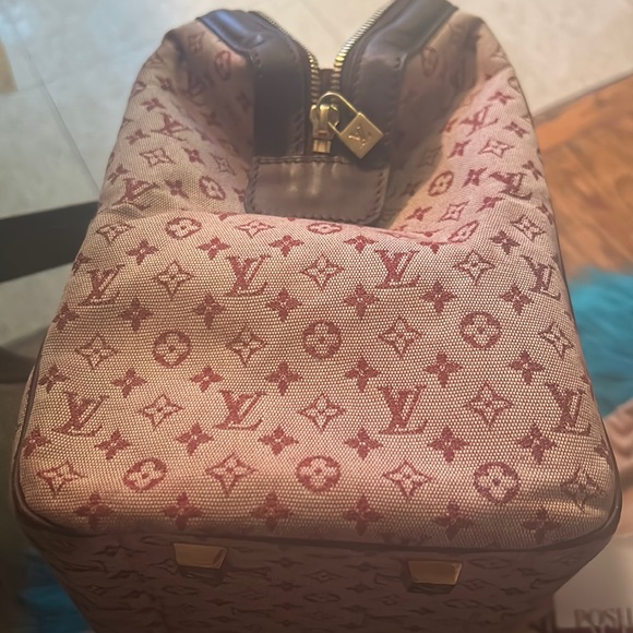 SOLD-Very good condition Louis Vuitton GM Josephine Bordeaux Monogram Minilin - Picture 12 of 17